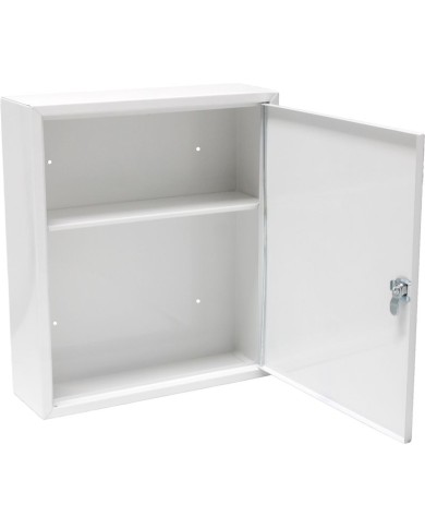 Lekárnička MEDIC, 31x10x36 cm, nástenná, kovová