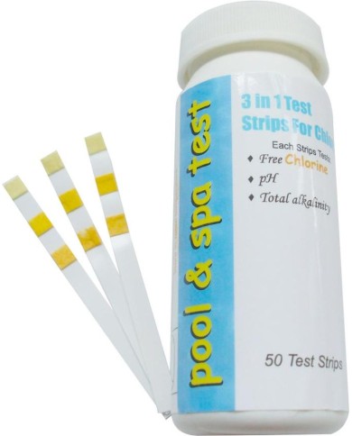 Tester vody Strend Pro, 3v1, ph, chlór, alkalita, pásiky