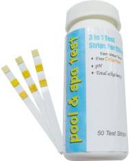 Tester vody Strend Pro, 3v1, ph, chlór, alkalita, pásiky