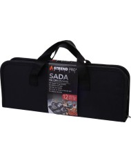 Sada náradia Strend Pro Grill, na grilovanie a opekanie, 12-dielna, v brašni