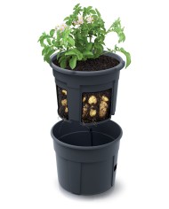 Kvetináč POTATO Grower 392x316 mm, na pestovanie zemiakov, antracit