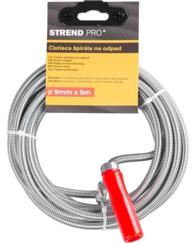 Cistic odpadu Strend Pro PP3101 10 m, 09 mm, špirála na odpad