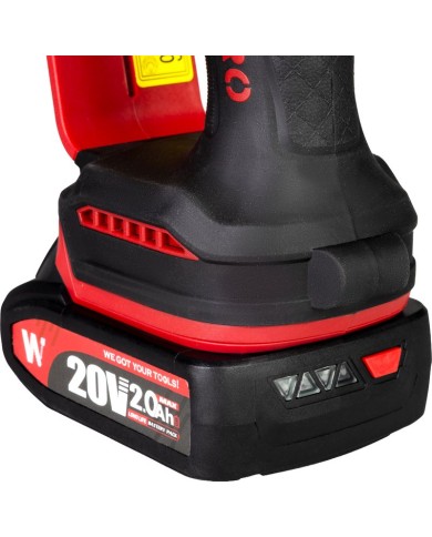 Píla Worcraft CHS-S20LiBDM ShareSYS, bezuhliková, 20V Li-ion, 8" reťaz, mini reťazová, SET v kufri