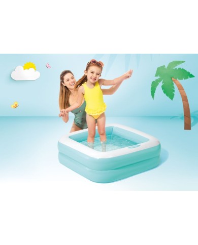 Bazénik Intex® 57100, Play box, detský, nafukovací, mix farieb, 0,86x0,86x0,25 m