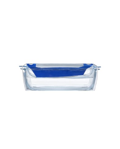 Misa zapekacia hranatá s pokrievkou, 33x20x14cm, 2,9L+1,6L, sklo číre PYREX, spevnený obal KLC