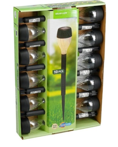 Lampa solárna sada 10 ks