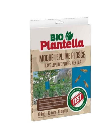 Lepidlo dosky na hmyz 10ks modré Bio Plantella