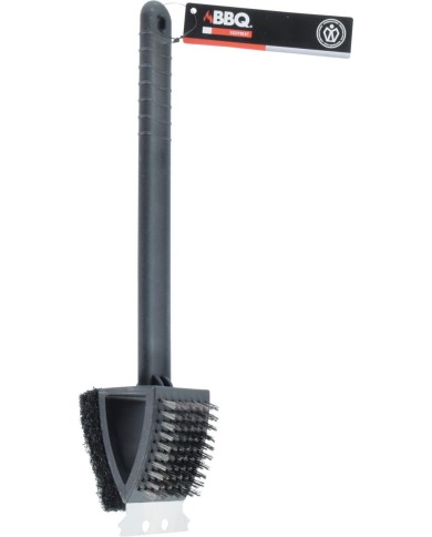 Kartáč na čistenie grilu 37 cm nerez/plast