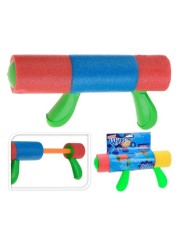 Pištoľ vodná detská 31 cm penová mix
