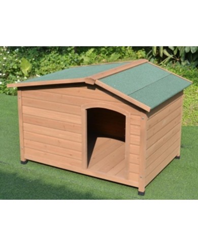 Búda pre psa 1115x853x755mm PECOS, hnedá GARDENKUS