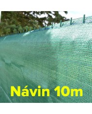 Sieť tieniaca zelená 1x10 m HDPE150g/80% GARDENKUS KLC