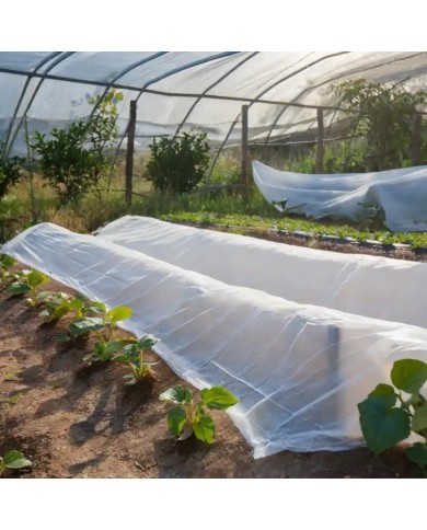 Textilia netkana 1,6x10m biela KLC