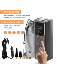 Kompresor AKU + powerbanka 7500mAh, pumpa