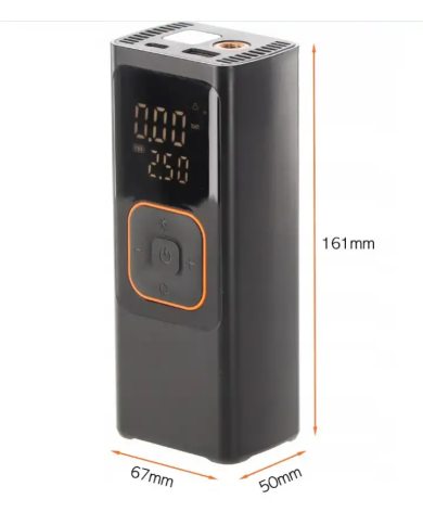 Kompresor AKU + powerbanka 7500mAh, pumpa