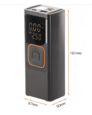 Kompresor AKU + powerbanka 7500mAh, pumpa