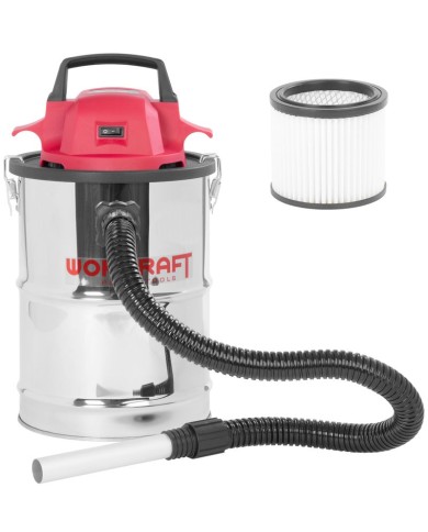 Vysávač Worcraft CAVC-S20Li-18L ShareSYS, 20V Li-Ion, HEPA filter, na popol
