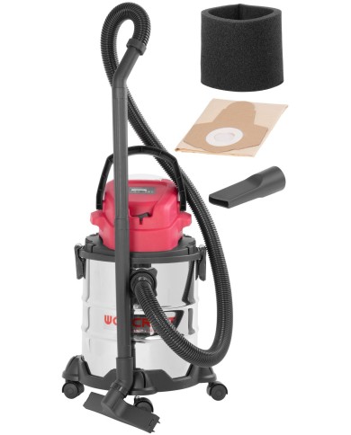 Vysávač Worcraft CVC-S20Li-20L ShareSYS, 20V Li-Ion, Wet&Dry, suché/mokré vysávanie, priemyselný