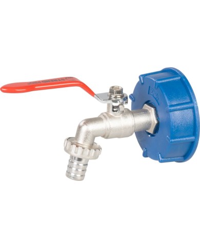 Sada Strend Pro, ventil 1/2" (Zn redukcia 3/4") + plastová redukcia 60 mm + výpust 3/4" , na IBC nádrž, Pozink