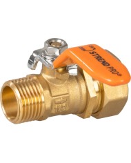 Regulačný medzikus, Strend Pro Garden, ventil, mosadzný, G1/2"