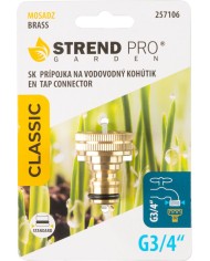 Prípojka Strend Pro, mosadzná, G3/4", na vodovodný kohútik, vnútorný závit