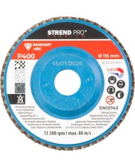 Kotúč Strend Pro Premium 115 x 22 mm, brúsny, P400, diamantový, lamelový