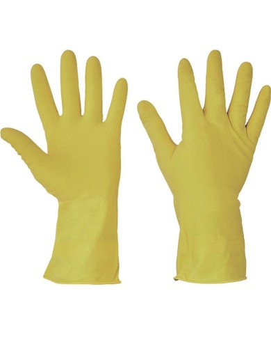 Rukavice STARLING 07/S, pre domácnosť, latex