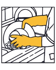 Rukavice STARLING 07/S, pre domácnosť, latex