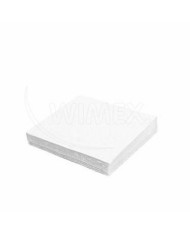 Servítky 1-vrstvé 33x33cm biele 100ks KLC