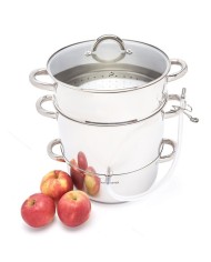 Hrniec nerez odšťavovací 24cm/8 l KLC
