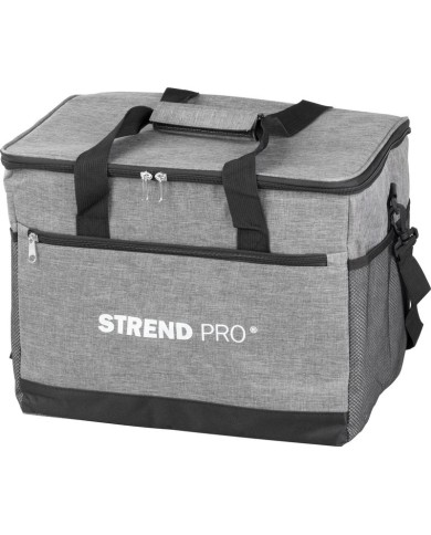 Termotaška Strend Pro, 30L, sivá, chladiaca, skladacia, kempingová, 27x40x31 cm