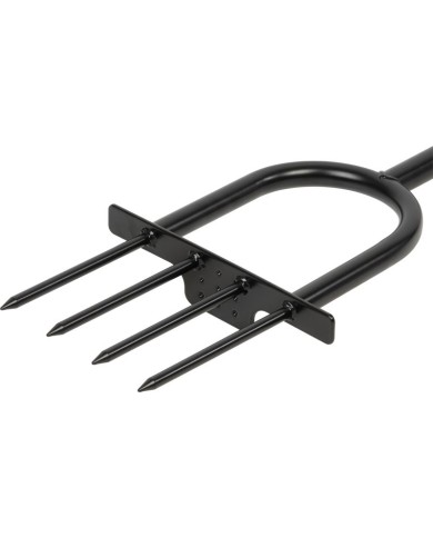 Prevzdušňovač Strend Pro Garden, rúrkový, 4 hrotý, 25x102 cm