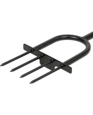 Prevzdušňovač Strend Pro Garden, rúrkový, 4 hrotý, 25x102 cm