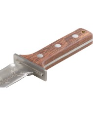 Nôž Strend Pro Premium, HORI HORI, záhradný, s púzdrom, drevená rúčka, univerzal