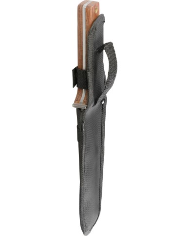 Nôž Strend Pro Premium, HORI HORI, záhradný, s púzdrom, drevená rúčka, univerzal