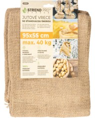 Vrece Strend Pro Garden, jutové, 95x56 cm, max.40 kg, so šnúrou