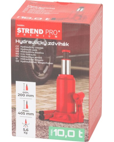 Zdvihák Strend Pro Premium, 10 ton, 200-405 mm, hydraulický