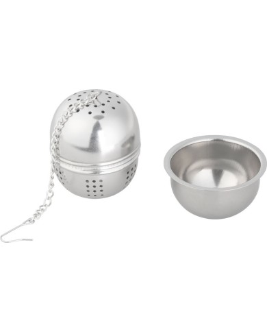 Sitko MagicHome, na čaj, nerezové, 4,6x4x4,5 cm, vajíčko, čajítko,