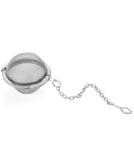 Sitko MagicHome, na čaj, guľaté, nerezové, 5 cm, čajítko