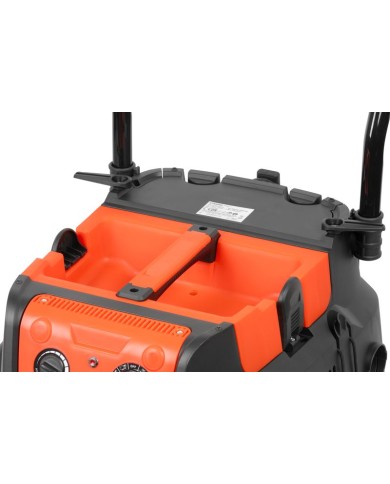 Vysávač Strend Pro MWD223, 40 lit, 1600W, priemyselný, HEPA filter, AUTOMATICKÝ oklep