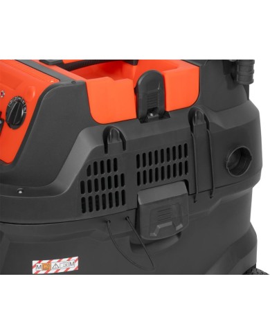 Vysávač Strend Pro MWD223, 40 lit, 1600W, priemyselný, HEPA filter, AUTOMATICKÝ oklep