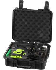 Laser Strend Pro Industrial 4 X 3D, zelený, v kufriku, s príslušenstvom, diaľkový ovládač