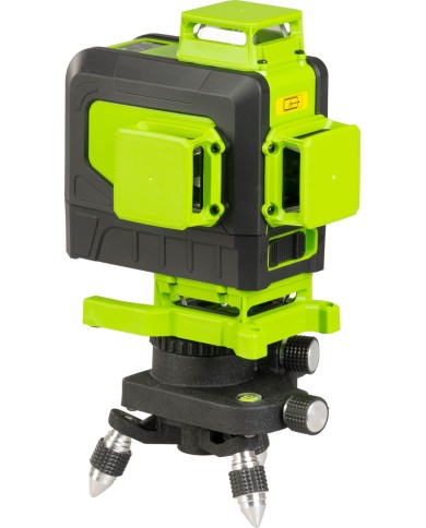 Laser Strend Pro Industrial 4 X 3D, zelený, v kufriku, s príslušenstvom, diaľkový ovládač