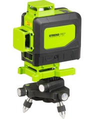 Laser Strend Pro Industrial 4 X 3D, zelený, v kufriku, s príslušenstvom, diaľkový ovládač