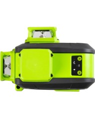 Laser Strend Pro Industrial 4 X 3D, zelený, v kufriku, s príslušenstvom, diaľkový ovládač