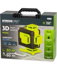 Laser Strend Pro Industrial 4 X 3D, zelený, v kufriku, s príslušenstvom, diaľkový ovládač