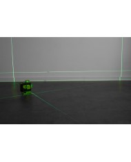 Laser Strend Pro Industrial 4 X 3D, zelený, v kufriku, s príslušenstvom, diaľkový ovládač
