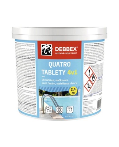 Chémia bazénová Cranit Quatro tablety 2,4kg