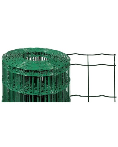 Pletivo EUROPLAST 2, 1500/100x50/2,20 mm, zelené, RAL 6005, Zn+PVC, ohradové, bal. 25 m