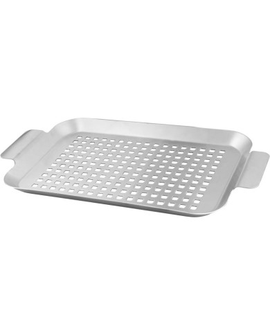 Plech Strend Pro Grill, na grilovanie, nerez, 34x18,5x2 cm