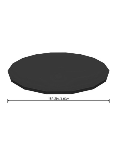 Plachta Bestway® FlowClear™, 58249, čierna, bazénová, 488 cm